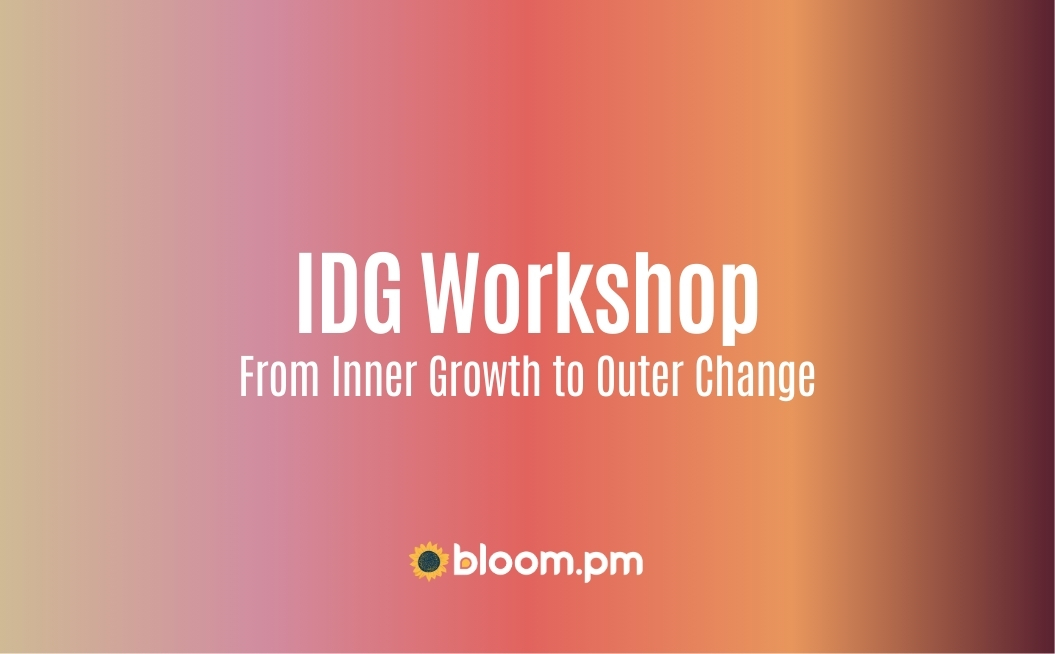 IDG Workshop - Bloom